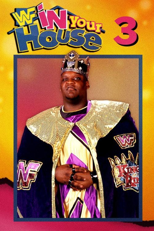 WWE In Your House 3: Triple Header 1995 official movie poster