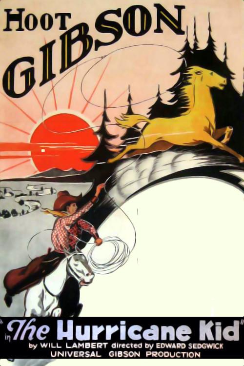 The Hurricane Kid 1925 official movie poster