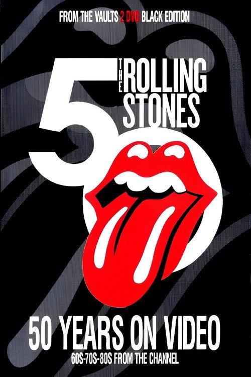 Rolling Stones: 50 Years on Video - Black Edition 2013 official movie poster