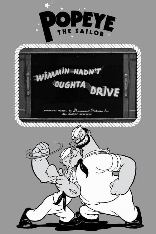 Wimmin Hadn't Oughta Drive 1940 official movie poster