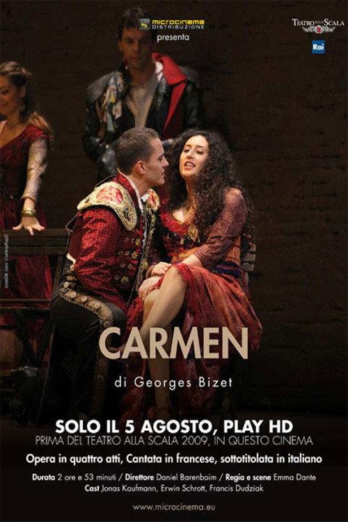 Carmen 2009 official movie poster