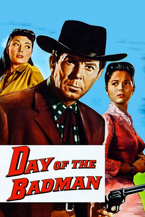Day of the Badman 1958 official movie poster
