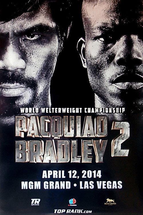 Manny Pacquiao vs. Timothy Bradley II 2014 official movie poster