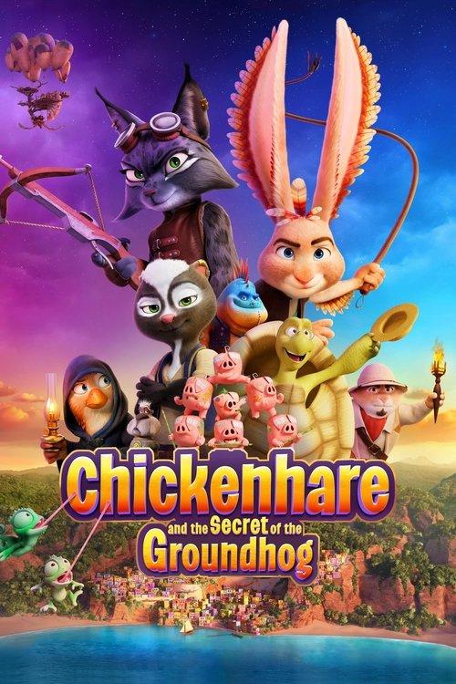 Chickenhare and the Secret of the Groundhog 2025 official movie poster