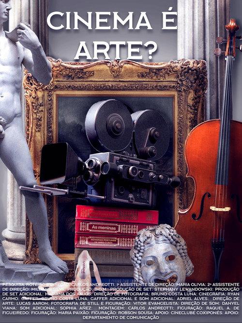 Cinema é arte? 2024 official movie poster