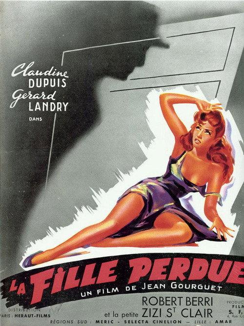 La fille perdue 1954 official movie poster