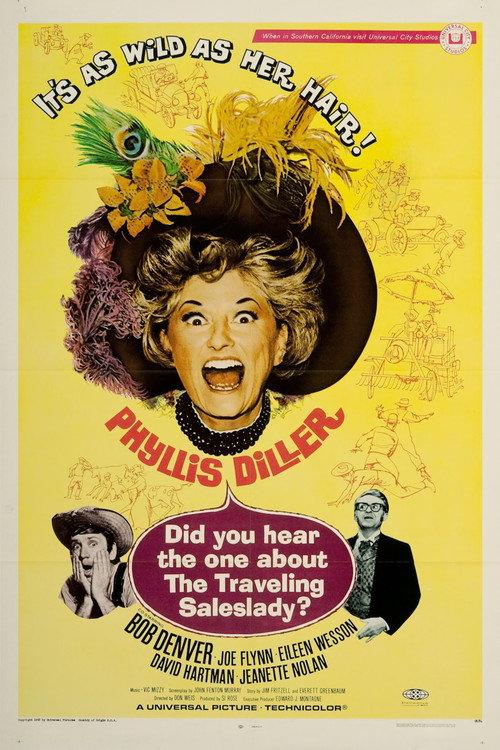 Did You Hear the One About the Traveling Saleslady? 1968 official movie poster