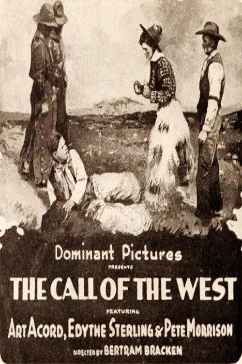 Call of the West 1920 official movie poster