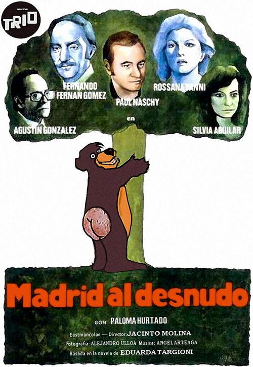 Naked Madrid 1979 official movie poster