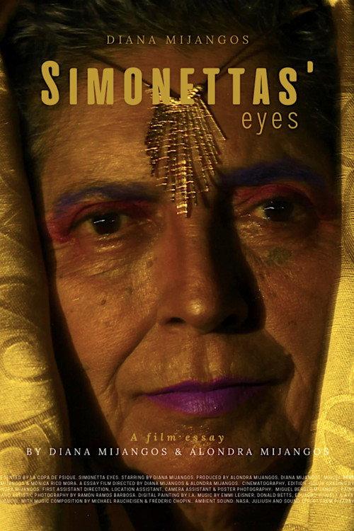 Simonetta's eyes 2023 official movie poster