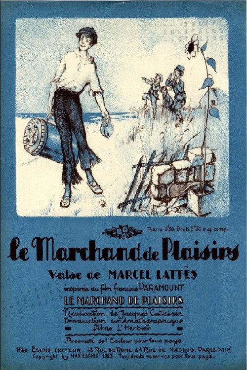 Le marchand de plaisirs 1923 official movie poster