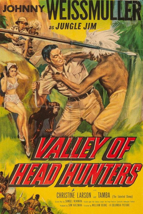 Valley of Head Hunters 1953 official movie poster