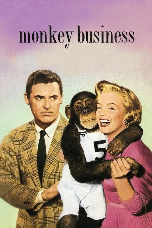 Monkey Business 1952 official movie poster