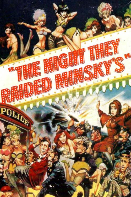 The Night They Raided Minsky's 1968 official movie poster