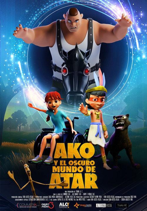 Ako y el Oscuro Mundo de Atar 2025 official movie poster