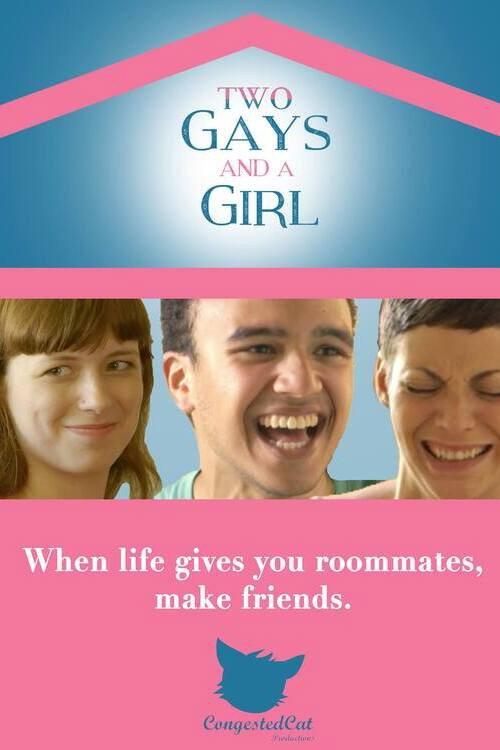 Two Gays and a Girl 2016 official movie poster