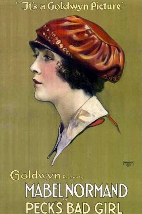Peck's Bad Girl 1918 official movie poster