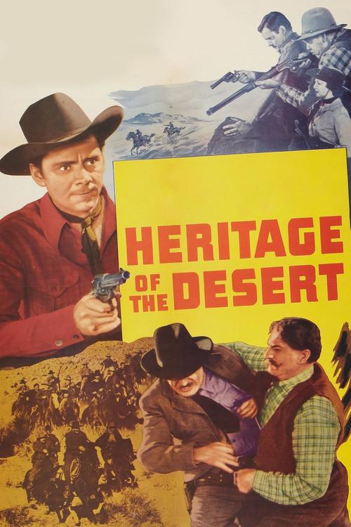 Heritage of the Desert 1939 official movie poster