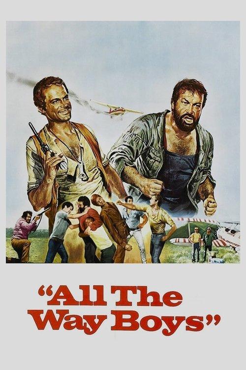All the Way Boys 1972 official movie poster