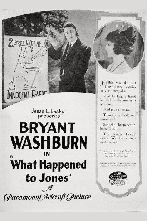 What Happened to Jones 1920 official movie poster