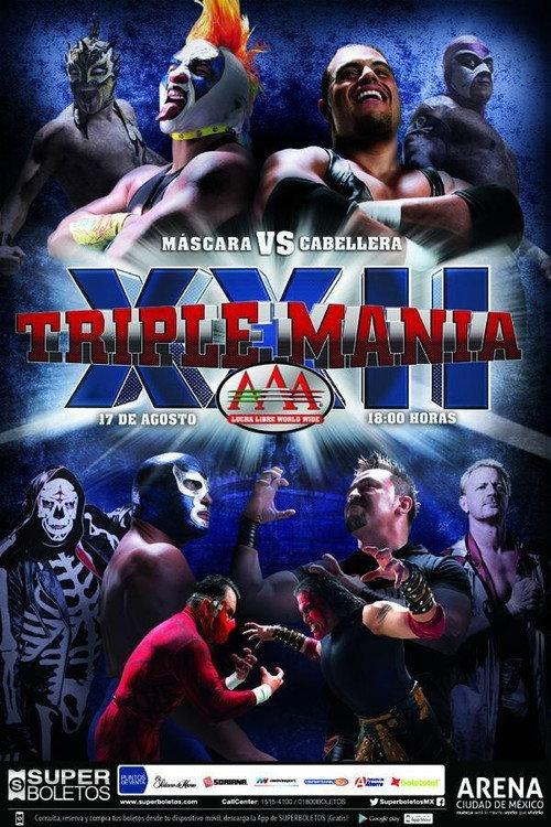 AAA Triplemania XXII 2014 official movie poster