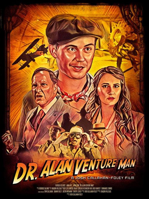 Dr. Alan Venture Man 2023 official movie poster