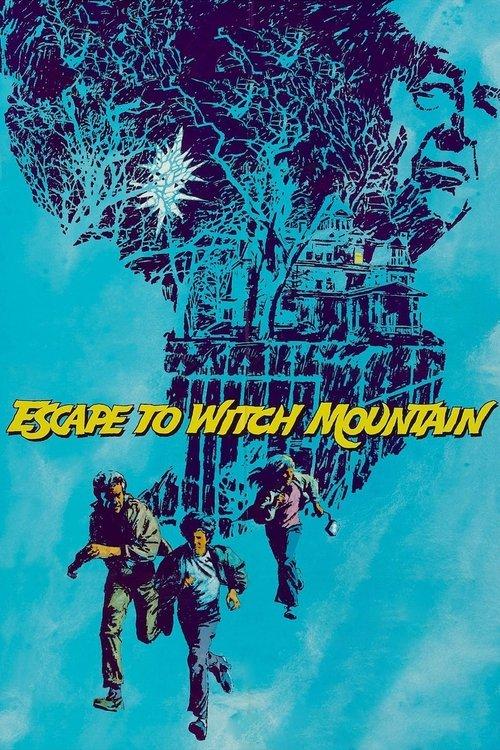 Escape to Witch Mountain 1975 official movie poster