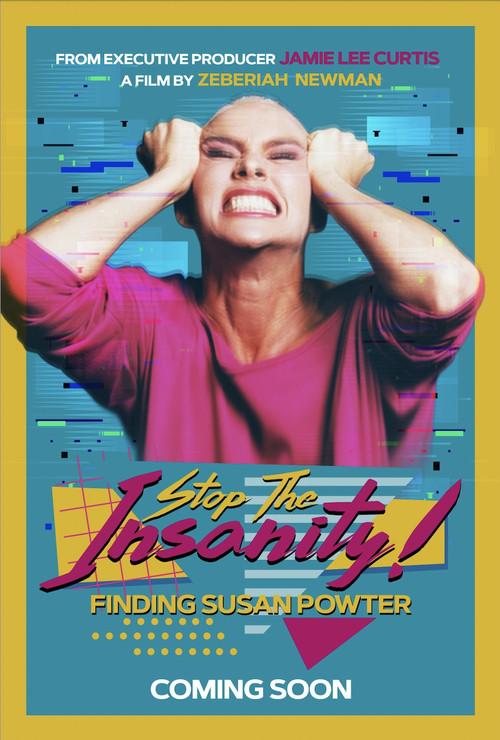 Stop the Insanity: Finding Susan Powter 2025 official movie poster