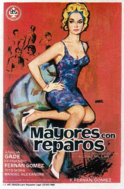 Mayores con reparos 1966 official movie poster