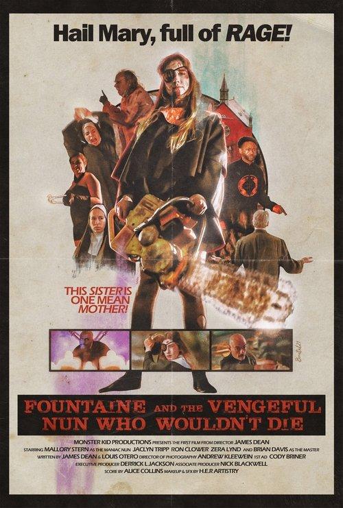Fountaine and the Vengeful Nun Who Wouldn't Die 2021 official movie poster
