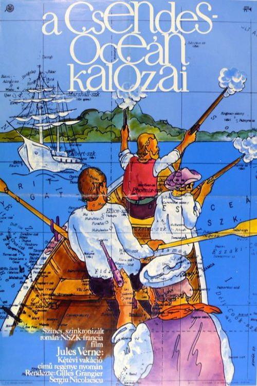 The Pirates of the Pacific 1975 official movie poster