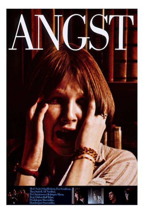 Angst 1976 official movie poster