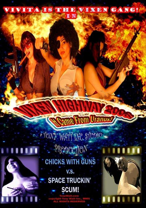 Vixen Highway 2006: It Came from Uranus! 2010 official movie poster