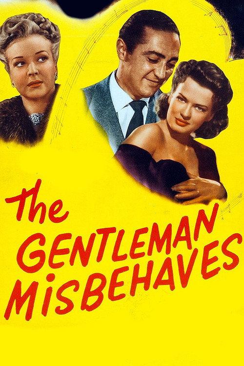 The Gentleman Misbehaves 1946 official movie poster