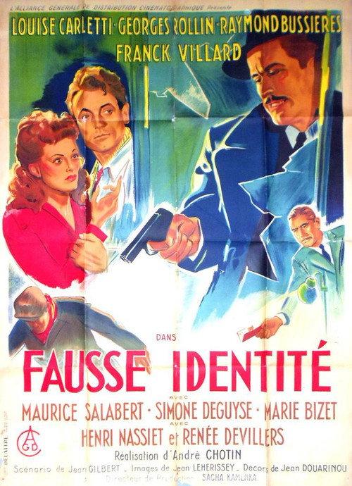 False Identity 1947 official movie poster