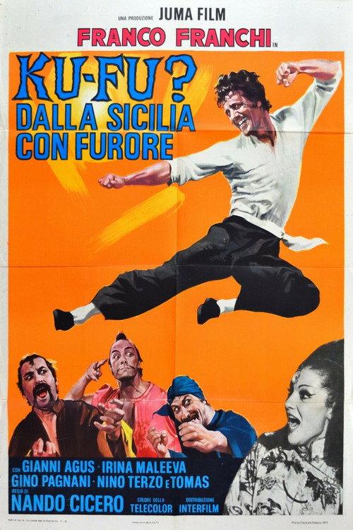 Ku Fu? Dalla Sicilia con furore 1973 official movie poster