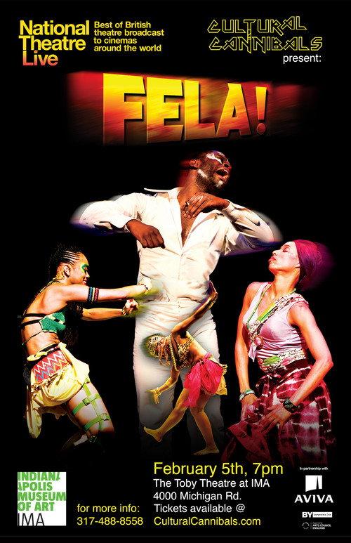 National Theatre Live: Fela! 2011 official movie poster