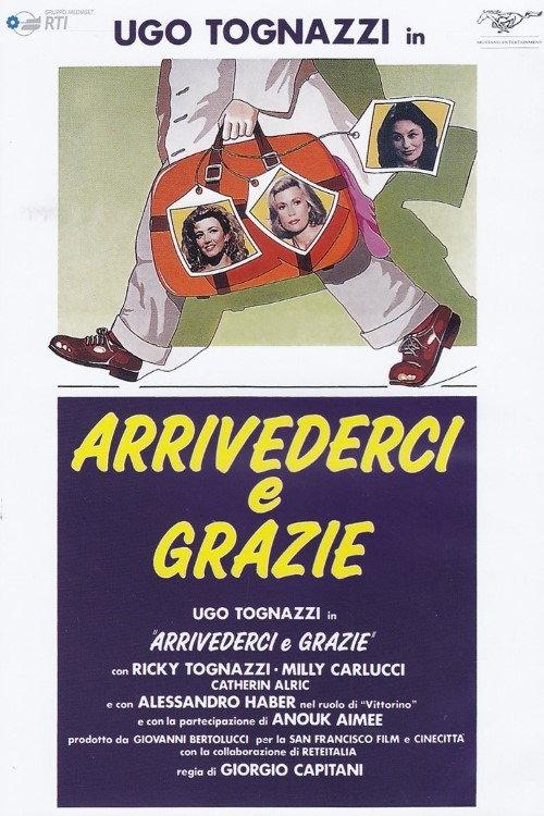 Arrivederci e grazie 1988 official movie poster