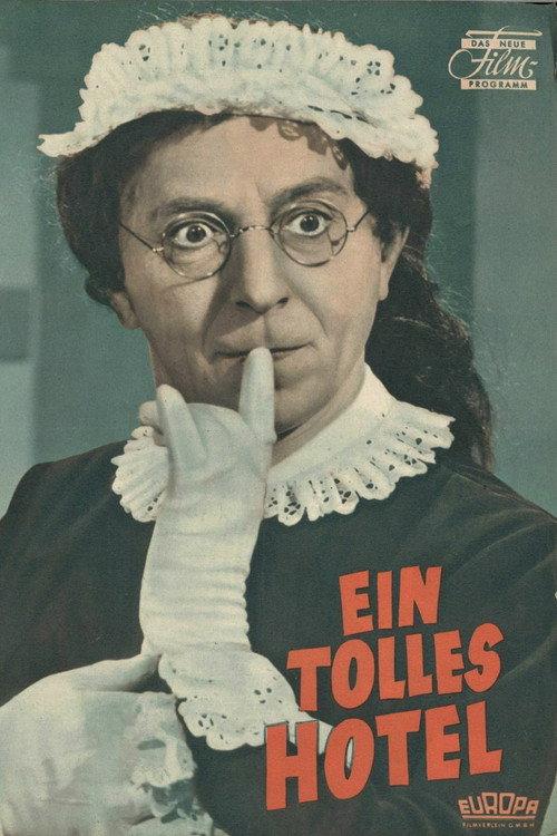 Ein tolles Hotel 1956 official movie poster