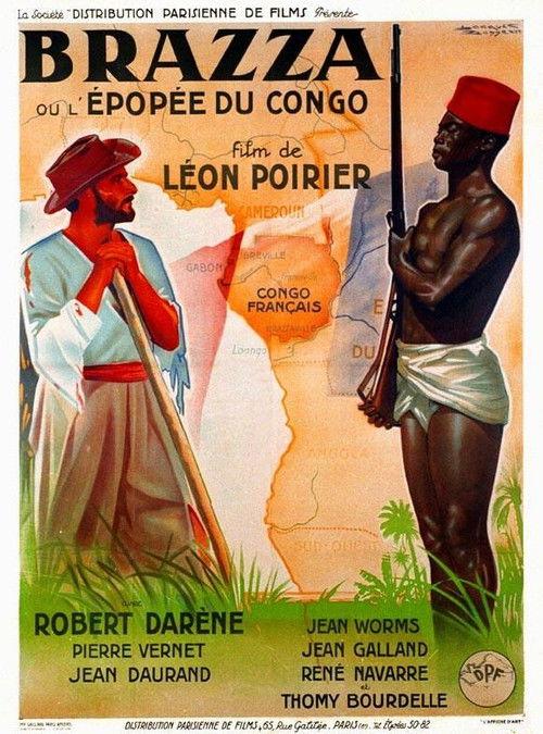 Brazza, or The Epic of the Congo 1940 official movie poster