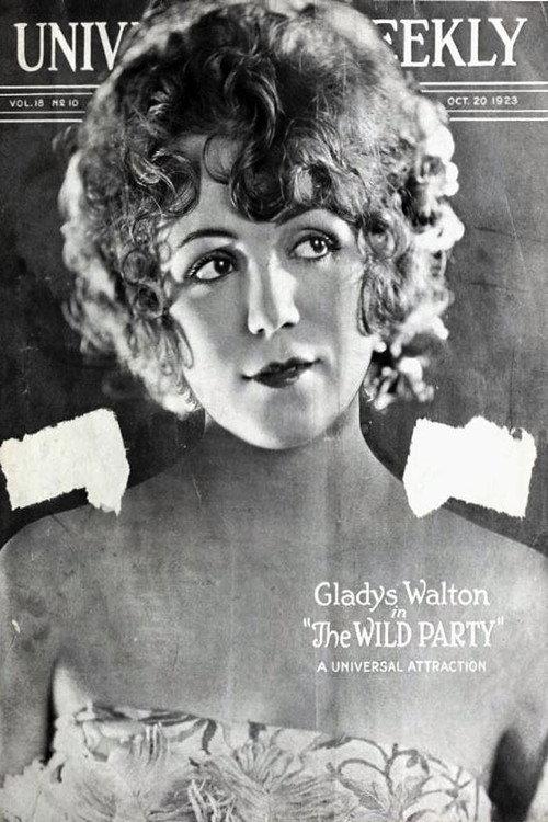 The Wild Party 1923 official movie poster