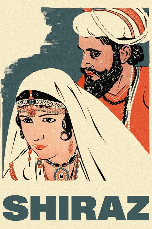 Shiraz: A Romance of India 1928 official movie poster