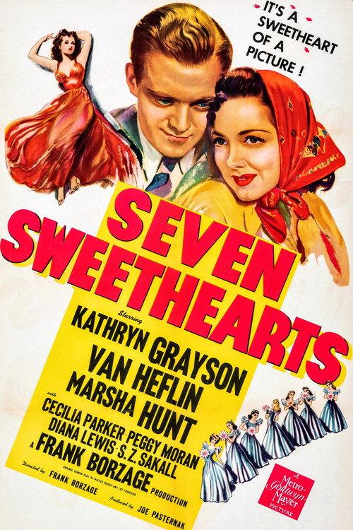 Seven Sweethearts 1942 official movie poster