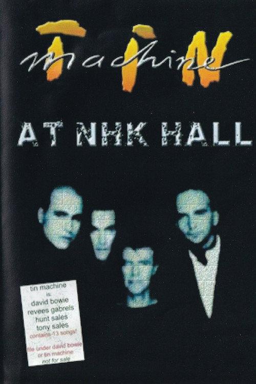 Tin Machine - Live at Paradiso 1989 official movie poster