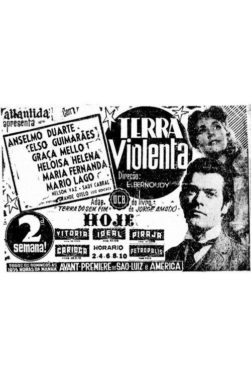 Terra Violenta 1949 official movie poster