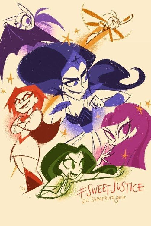 DC Super Hero Girls: Sweet Justice 2019 official movie poster