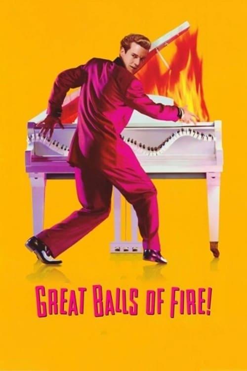 Great Balls of Fire! 1989 official movie poster