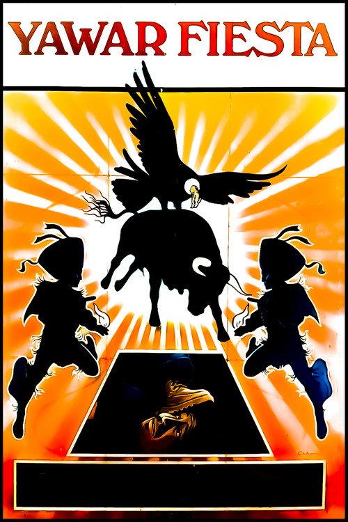 Yawar fiesta: Fiesta de sangre 1986 official movie poster