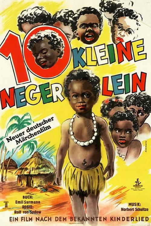 Zehn kleine Negerlein 1954 official movie poster