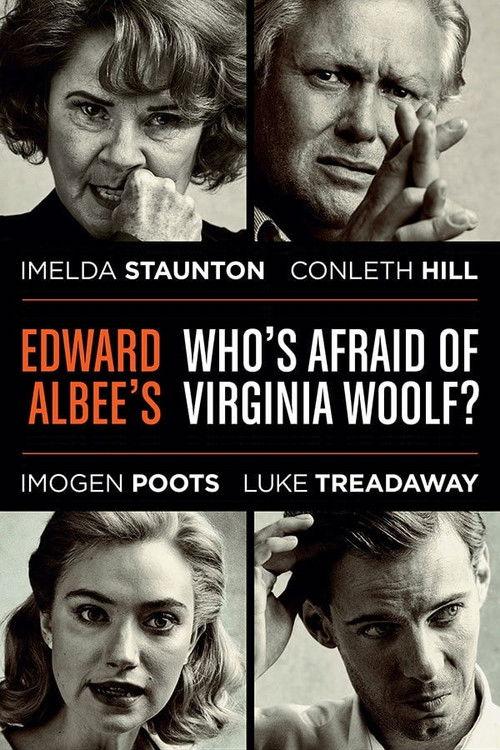 National Theatre Live: Edward Albee's Who's Afraid of Virginia Woolf? 2017 official movie poster